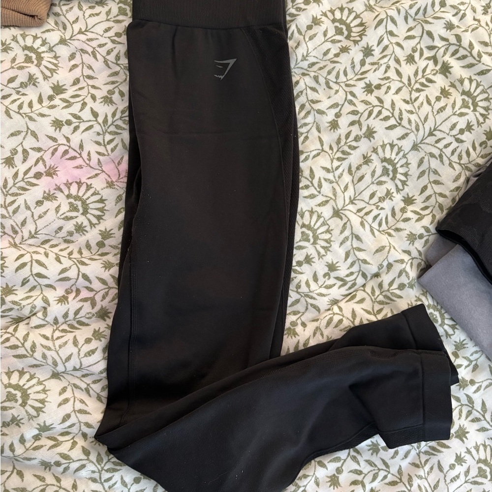 Gymshark Jet Black Active Leggings